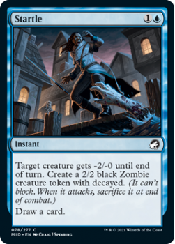 Startle (FOIL) : INNISTRAD MIDNIGHT HUNT 078/277 - Magic the Gathering Single Card