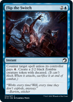 Flip the Switch : INNISTRAD MIDNIGHT HUNT 054/277 - Magic the Gathering Single Card
