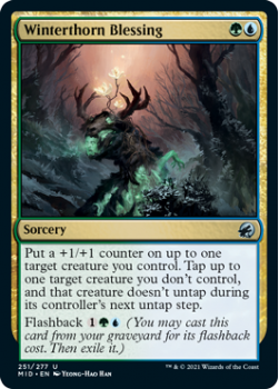 Winterthorn Blessing : INNISTRAD MIDNIGHT HUNT 251/277 - Magic the Gathering Single Card