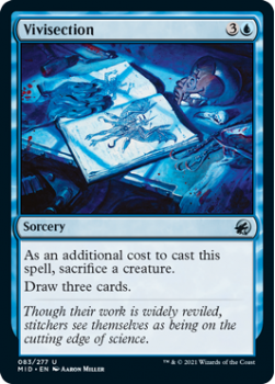 Vivisection : INNISTRAD MIDNIGHT HUNT 083/277 - Magic the Gathering Single Card