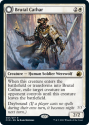 Brutal Cathar // Moonrage Brute : INNISTRAD MIDNIGHT HUNT 007/277 - Magic the Gathering Single Card