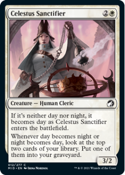 Celestus Sanctifier (FOIL) : INNISTRAD MIDNIGHT HUNT 012/277 - Magic the Gathering Single Card
