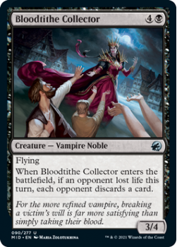 Bloodtithe Collector (FOIL) : INNISTRAD MIDNIGHT HUNT 090/277 - Magic the Gathering Single Card