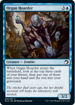 Organ Hoarder (FOIL) : INNISTRAD MIDNIGHT HUNT 066/277 - Magic the Gathering Single Card