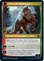 Arlinn, the Pack's Hope // Arlinn, the Moons Fury : INNISTRAD MIDNIGHT HUNT 211/277 - Magic the Gathering Single Card - Image 2