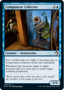 Component Collector (FOIL) : INNISTRAD MIDNIGHT HUNT 043/277 - Magic the Gathering Single Card