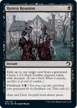 Rotten Reunion : INNISTRAD MIDNIGHT HUNT 119/277 - Magic the Gathering Single Card