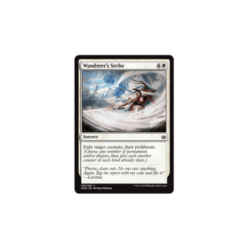 Wanderer's Strike : WAR OF THE SPARK 038/264 - Magic the Gathering Single Card