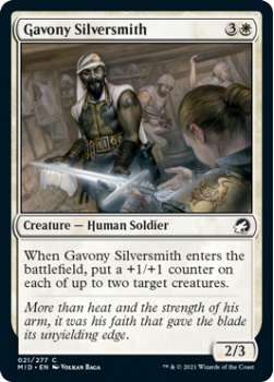 Gavony Silversmith (FOIL) : INNISTRAD MIDNIGHT HUNT 021/277 - Magic the Gathering Single Card