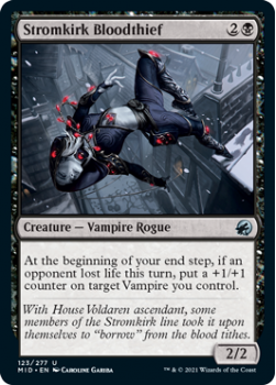 Stromkirk Bloodthief : INNISTRAD MIDNIGHT HUNT 123/277 - Magic the Gathering Single Card