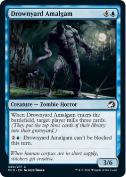 Drownyard Amalgam : INNISTRAD MIDNIGHT HUNT 050/277 - Magic the Gathering Single Card