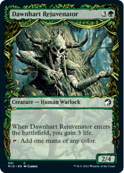 Dawnhart Rejuvenator (Showcase) (FOIL) : INNISTRAD MIDNIGHT HUNT 301 - Magic the Gathering Single Card