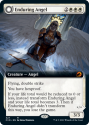 Enduring Angel // Angelic Enforcer (BORDERLESS) (FOIL) : INNISTRAD MIDNIGHT HUNT 327 - Magic the Gathering Single Card
