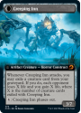 Hostile Hostel // Creeping Inn (BORDERLESS) : INNISTRAD MIDNIGHT HUNT 379 - Magic the Gathering Single Card - Image 2