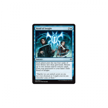 Bond of Insight : WAR OF THE SPARK 043/264 - Magic the Gathering Single Card