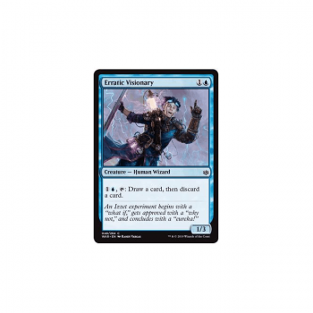 Erratic Visionary : WAR OF THE SPARK 048/264 - Magic the Gathering Single Card