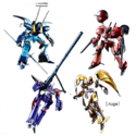 Gundam A-Class Heavy Metal Set - Image 2
