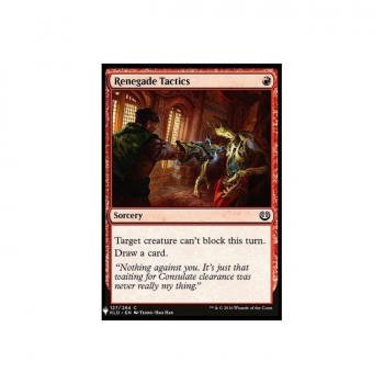 Renegade Tactics : MYSTERY BOOSTER 1101 - Magic the Gathering Single Card