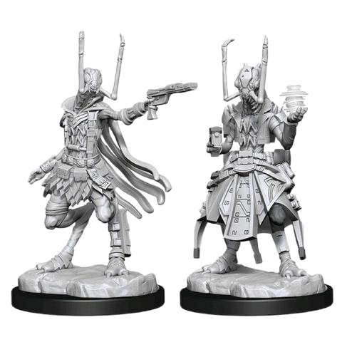 Starfinder Battles Deepcuts Unpainted Miniatures Shirren Technomancer
