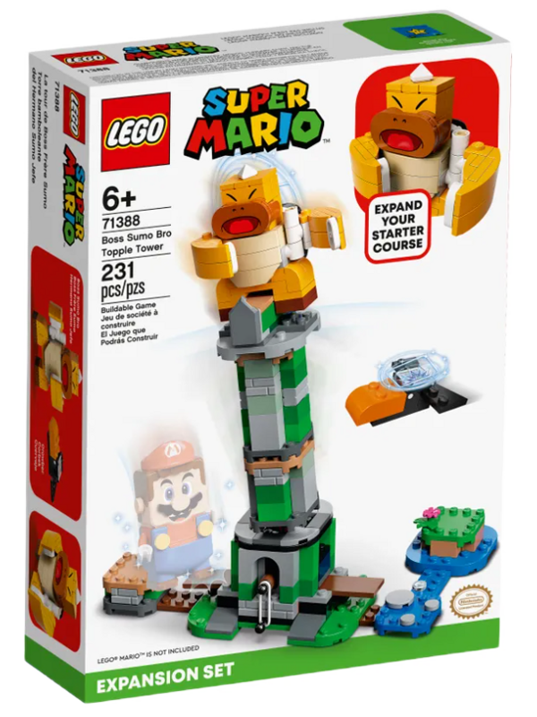 LEGO Super Mario Boss Sumo Bro Topple Tower 71388