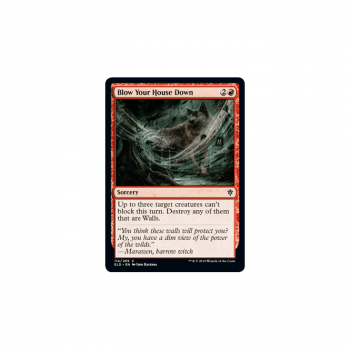 Blow Your House Down (FOIL) : THRONE OF ELDRAINE 114/269 - Magic the Gathering Single Card
