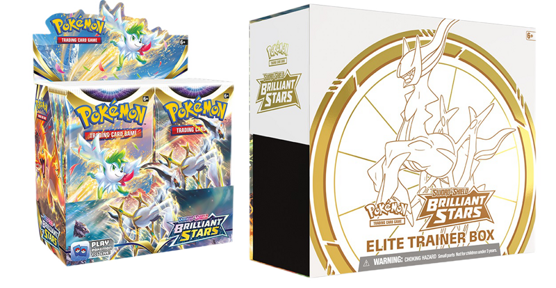 pokemon brilliant stars booster box 36 packs Pokemon Brilliant Stars Booster Box (36 Packs)(Sealed Case of 6 Boxes) –  JET Cards