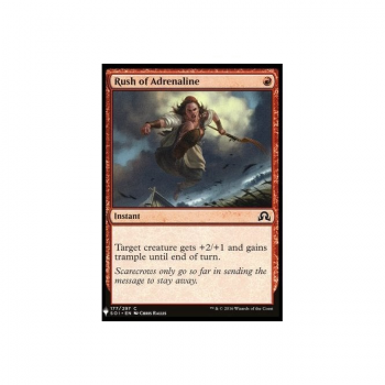 Rush of Adrenaline : MYSTERY BOOSTER 1109 - Magic the Gathering Single Card