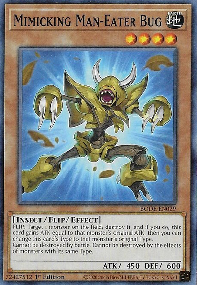 Yugioh! Mimicking Man-eater Bug | Meses Sin Interés