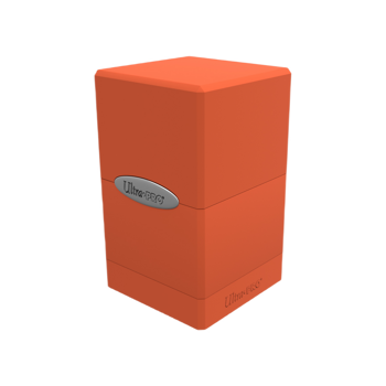 Ultra Pro Satin Tower - Pumpkin Orange