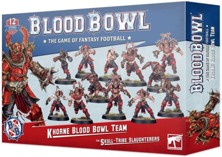 Blood Bowl : Khorne Team - The Skull-tribe Slaughterers