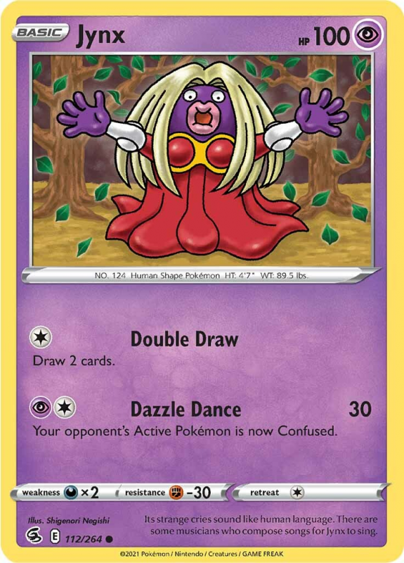 Jynx Weakness Let's Go Jynx 76/236 Unified Minds