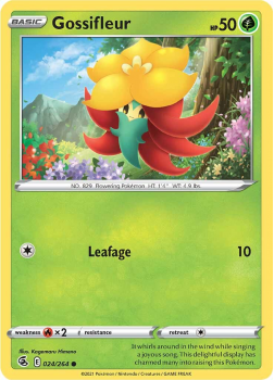 Gossifleur : SWORD AND SHIELD - FUSION STRIKE 24/264 - Pokemon Single Card