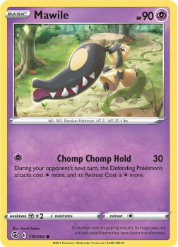 Mawile : SWORD AND SHIELD - FUSION STRIKE 119/264 - Pokemon Single Card