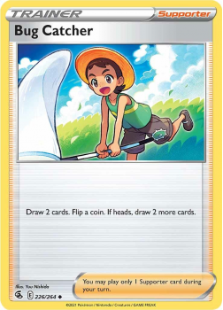 Bug Catcher : SWORD AND SHIELD - FUSION STRIKE 226/264 - Pokemon Single Card