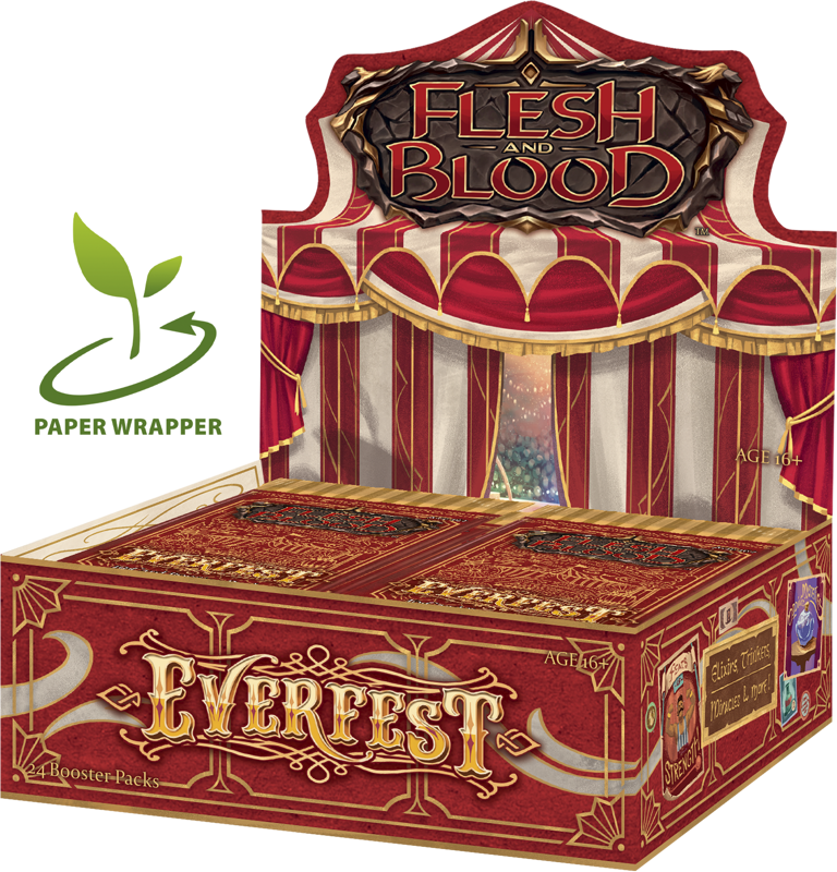 Flesh and Blood: Everfest Booster Display (24 Packs) First Edition Flesh and Blood: Everfest Booster Display (24 Packs) First Edition