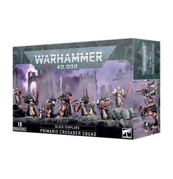Warhammer 40K : Black Templars Primaris Crusader Squad