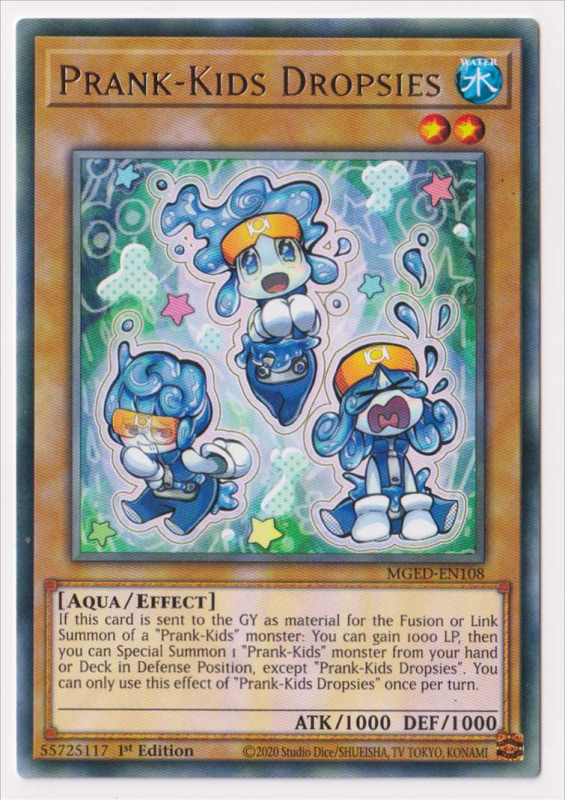 PrankKids Dropsies (Rare) MGEDEN108 YuGiOh! Single Card