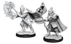 Critical Role Unpainted Miniatures: Hobgoblin Wizard and Druid Male - Image 2