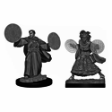 Critical Role Unpainted Miniatures: Human Graviturgy and Chronurgy Wizards Female - Image 2