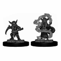 Critical Role Unpainted Miniatures: Goblin Sorcerer and Rogue Female - Image 2