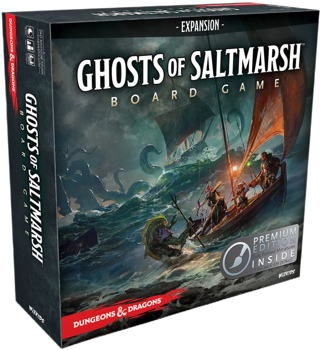 Dungeons & Dragons: Ghosts of Saltmarsh Adventure System Board Game Expansion - PREMIUM Edition