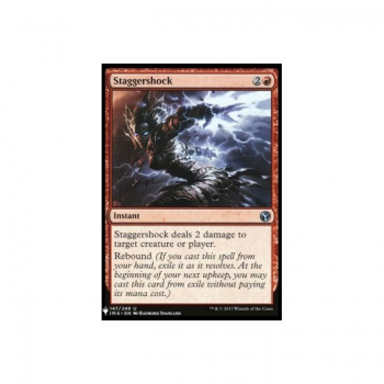 Staggershock : MYSTERY BOOSTER 1130 - Magic the Gathering Single Card