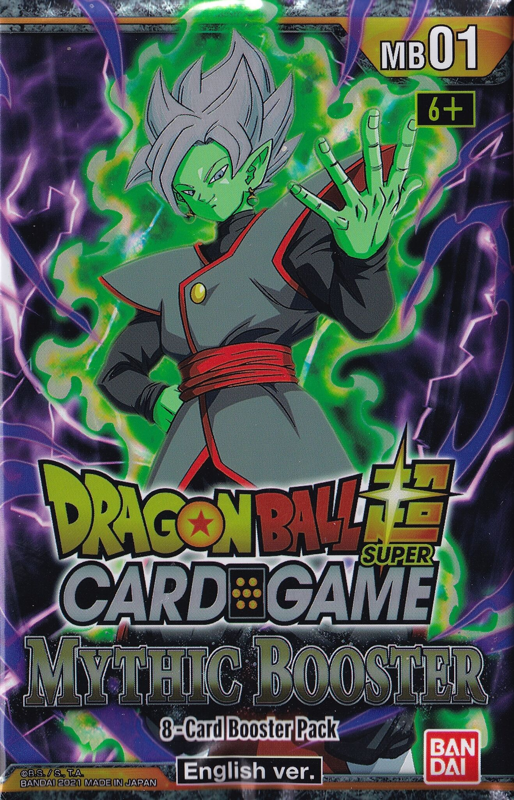 DragonBall Super Card Game: Mythic Booster Pack (8 Cards) MB01 DragonBall Super Card Game: Mythic Booster Pack (8 Cards) MB01