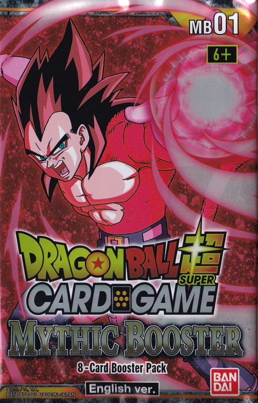 DragonBall Super Card Game: Mythic Booster Pack (8 Cards) MB01 DragonBall Super Card Game: Mythic Booster Pack (8 Cards) MB01