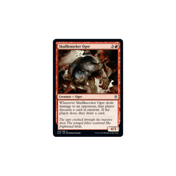 Skullknocker Ogre (FOIL) : THRONE OF ELDRAINE 142/269 - Magic the Gathering Single Card