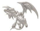 Yu-Gi-Oh! - Blue Eyes White Dragon Silver Plated XL Premium Pin Badge - Image 2
