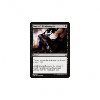 Davriel's Shadowfugue : WAR OF THE SPARK 084/264 - Magic the Gathering Single Card