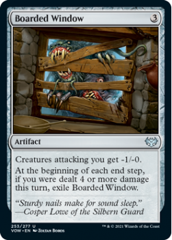 Boarded Window : 253/277 INNISTRAD CRIMSON VOW - Magic the Gathering Single Card