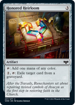 Honored Heirloom : 257/277 INNISTRAD CRIMSON VOW - Magic the Gathering Single Card
