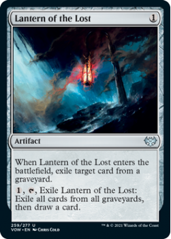 Lantern of the Lost : 259/277 INNISTRAD CRIMSON VOW - Magic the Gathering Single Card